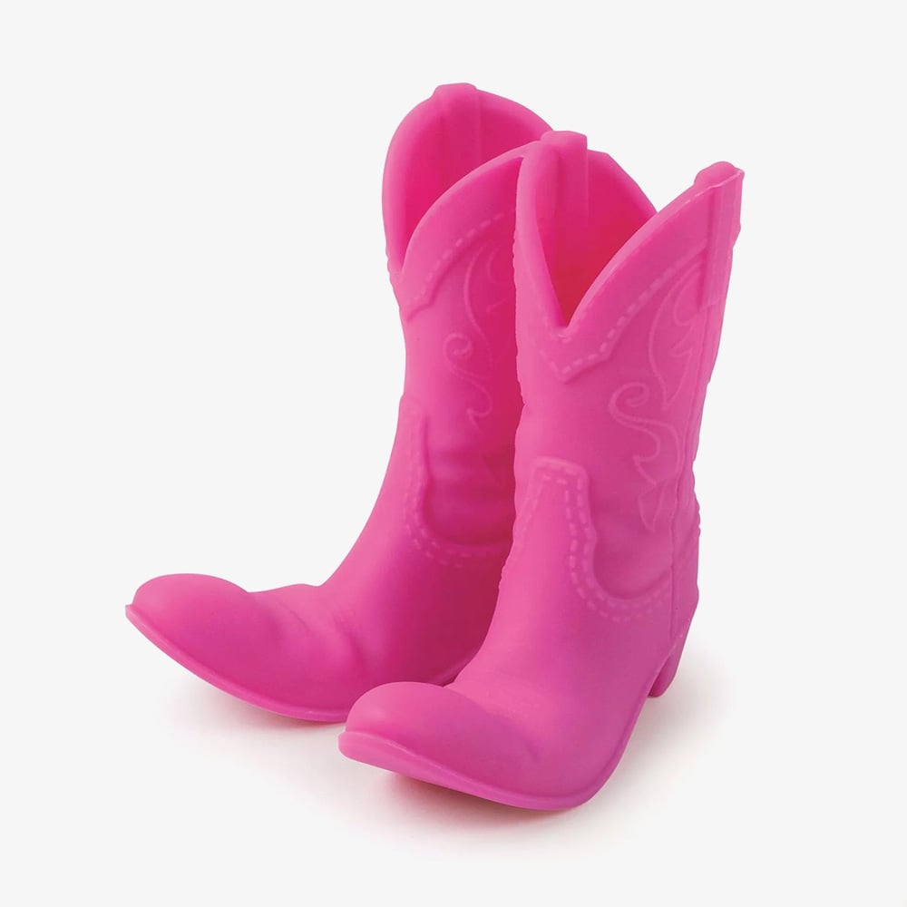 Fred Pink Cowboy Boot Phone Stand 5317301