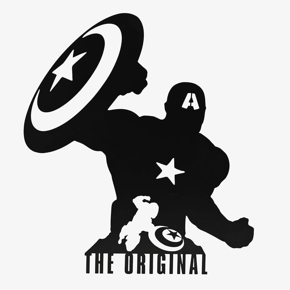 Marvel Captain America Wall Plaque MV113