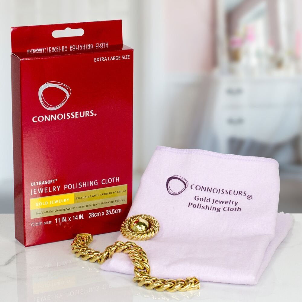 Connoisseurs Polishing Cloth Gold CONN738