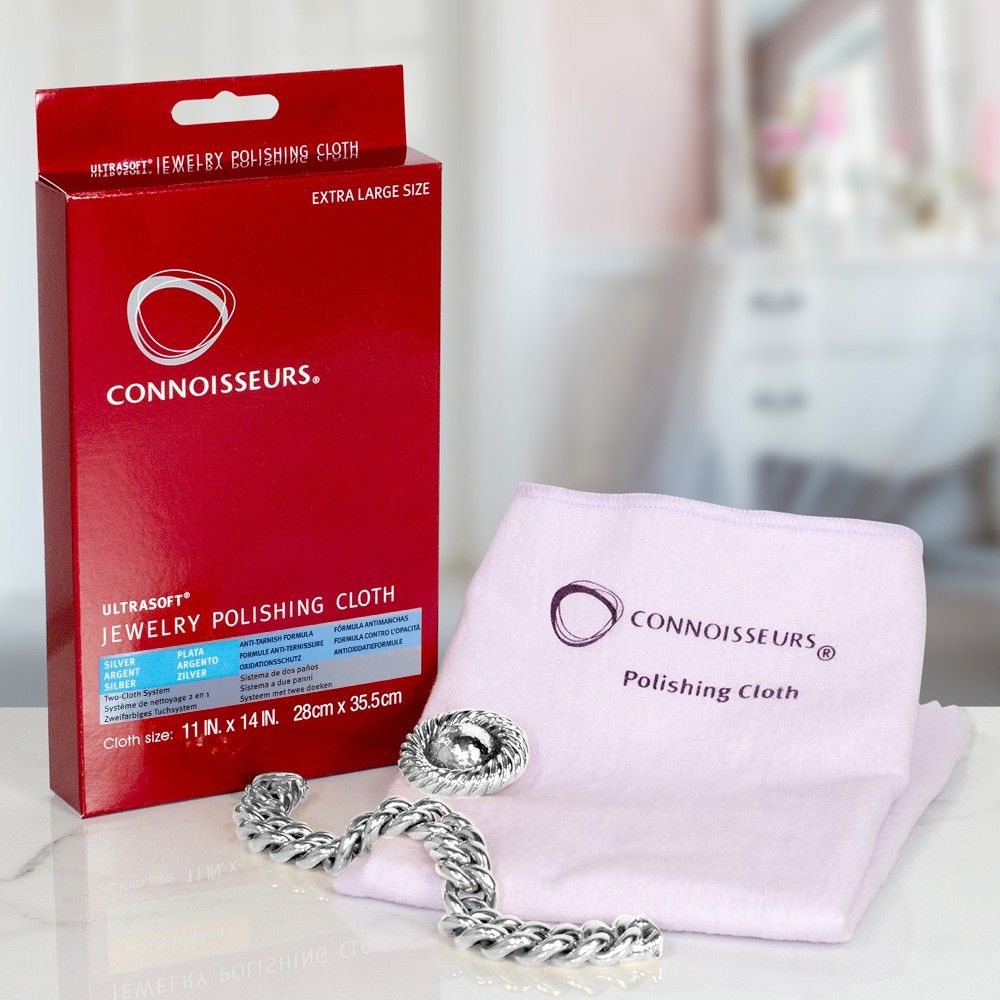 Connoisseurs Polishing Cloth Silver CONN739