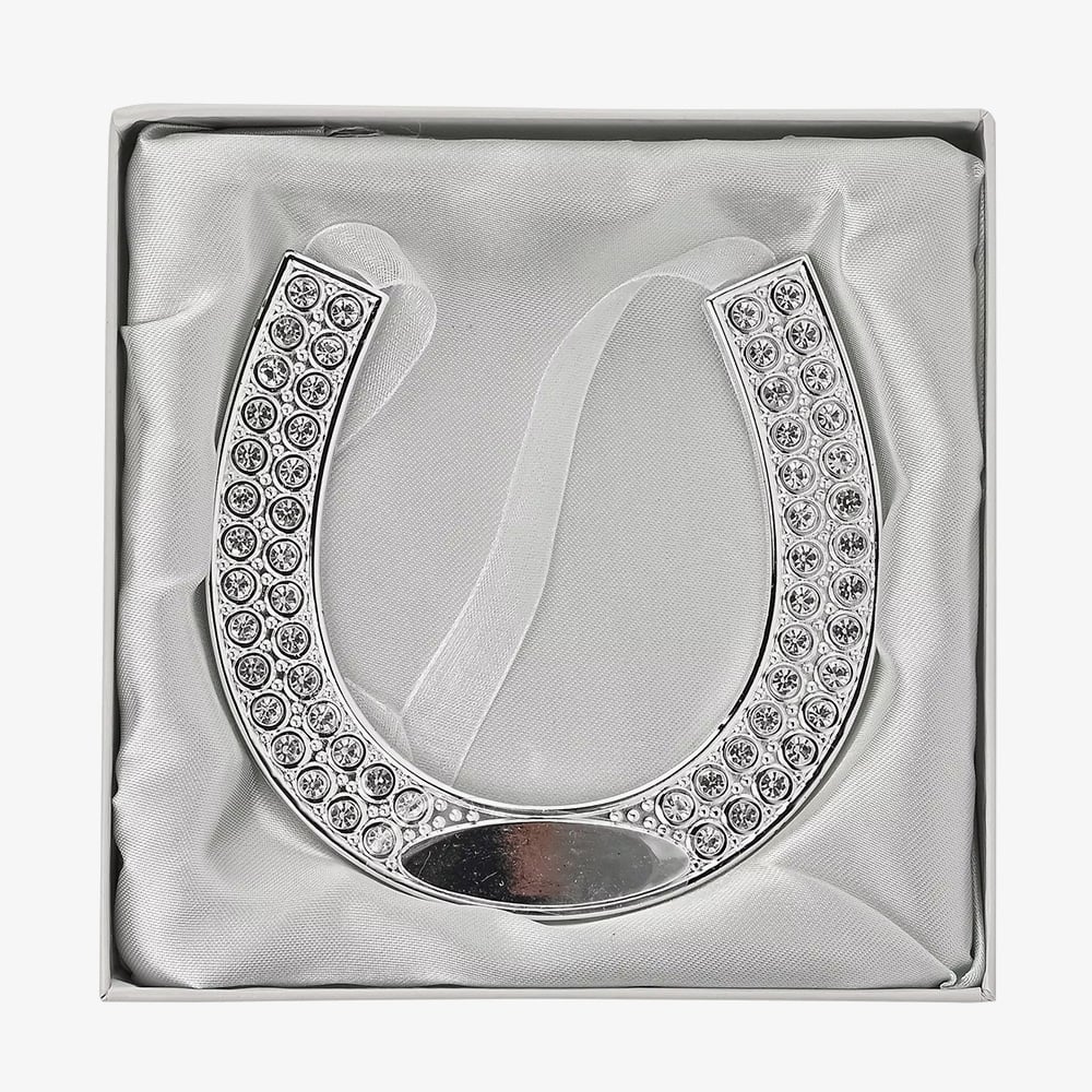Amore Silver Plated Wedding Horse Shoe Gift WG539