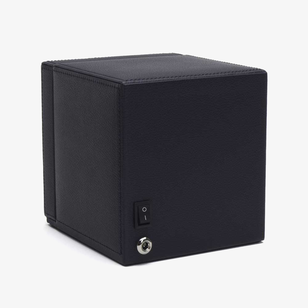 WOLF Cub With Cover Blue Watch Winder 461117