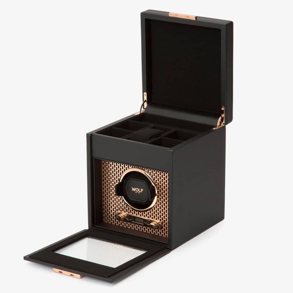 WOLF Axis Copper Single Winder With Storage 469216