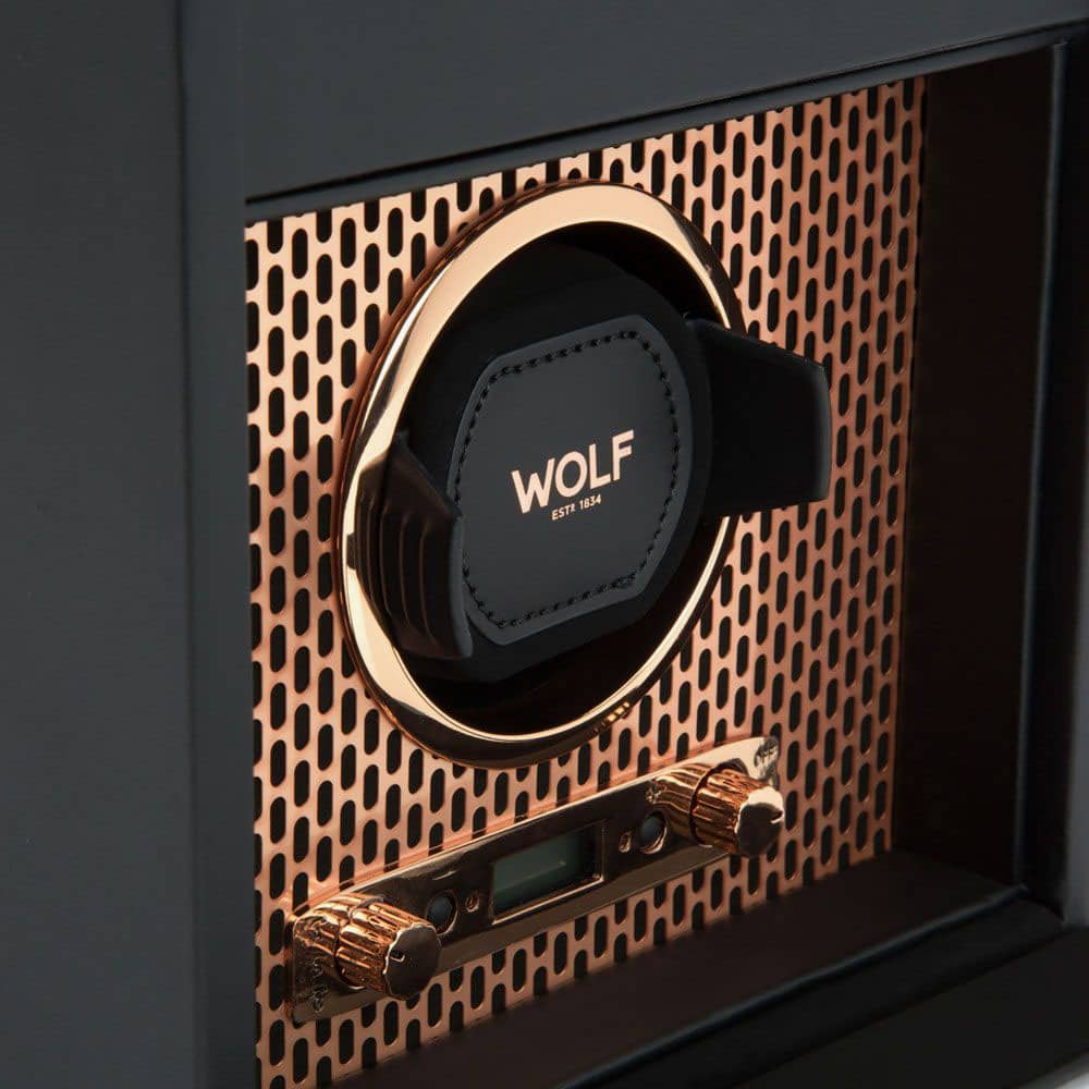 WOLF Axis Copper Single Winder With Storage 469216