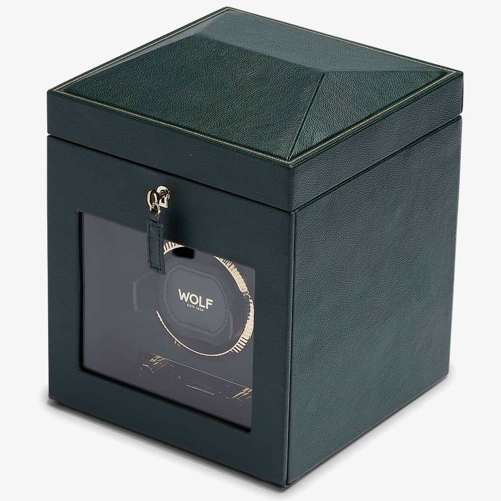 WOLF British Racing Green Single Watch Winder 792141
