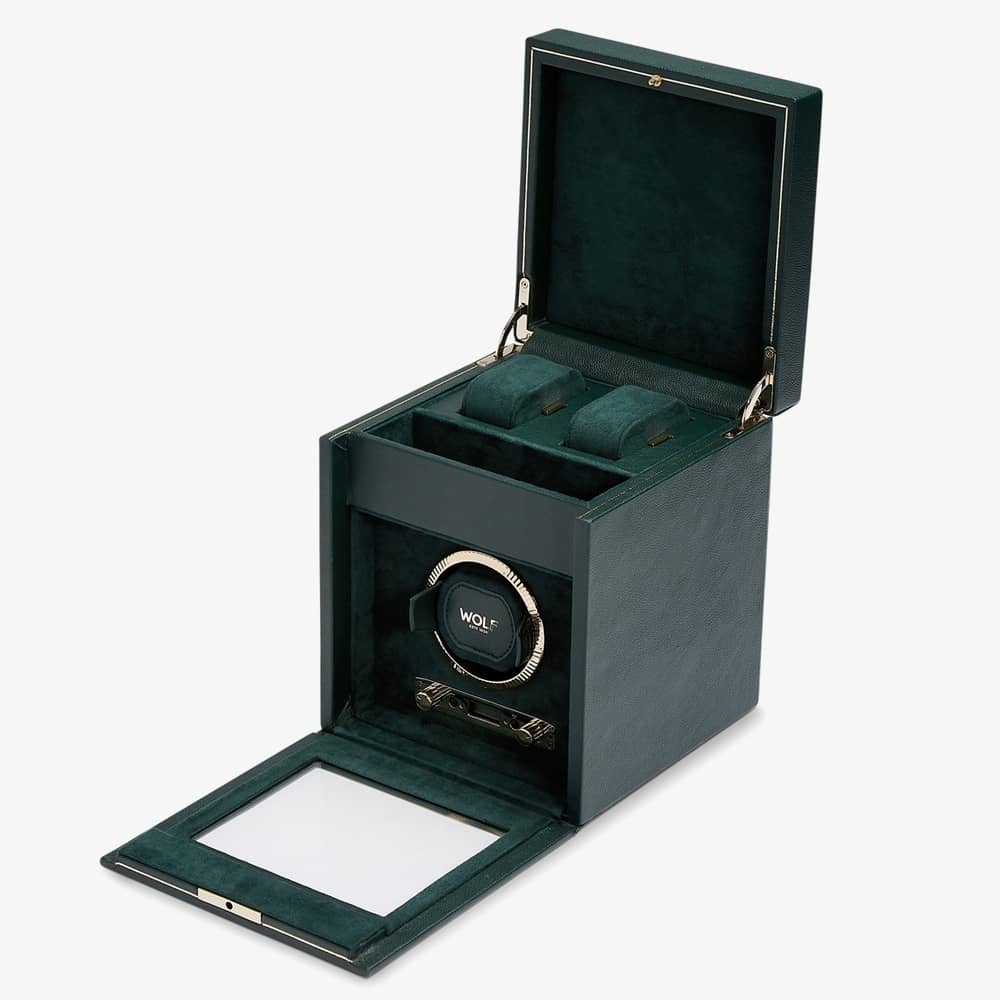WOLF British Racing Green Single Watch Winder 792141