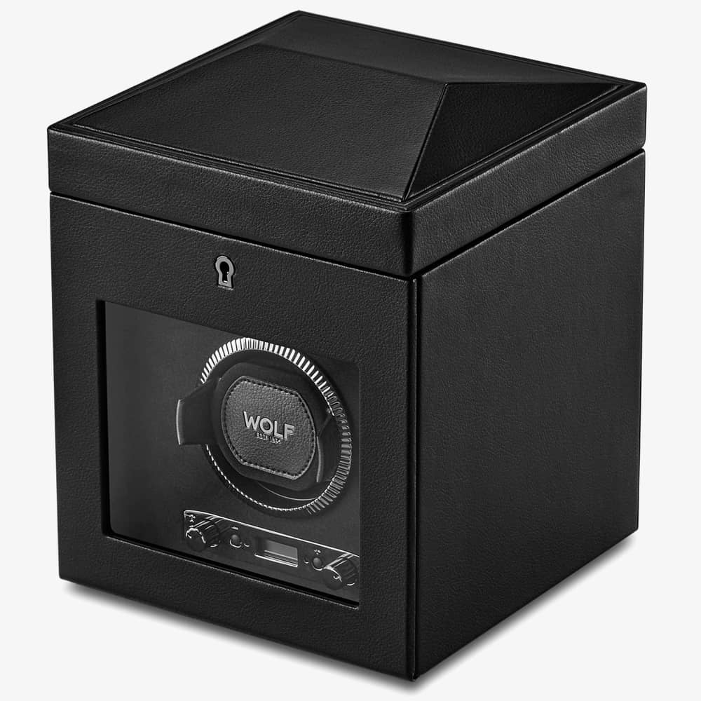 WOLF British Racing Black Single Watch Winder 792102
