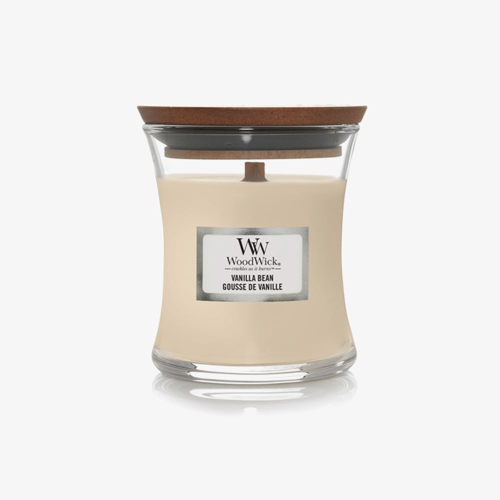 WoodWick Vanilla Bean Mini Hourglass Candle 98112E