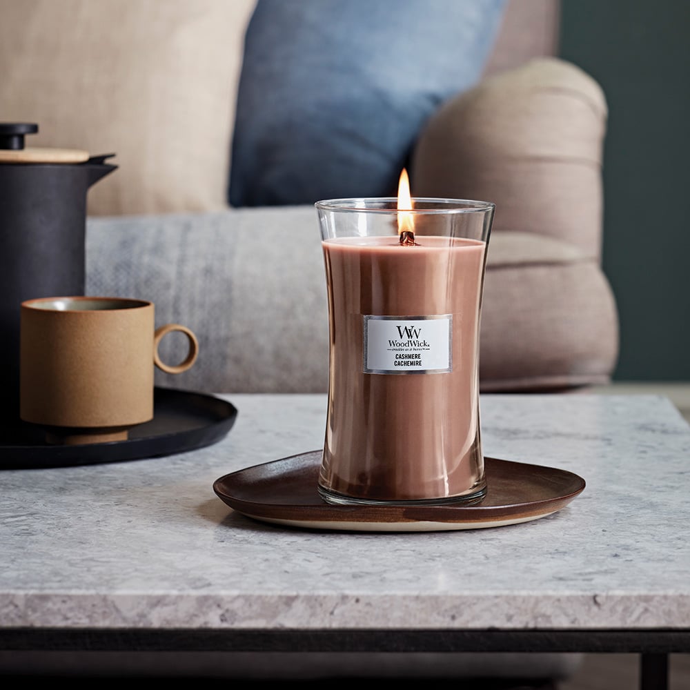 WoodWick Cashmere Large Hourglass Candle 1720903E