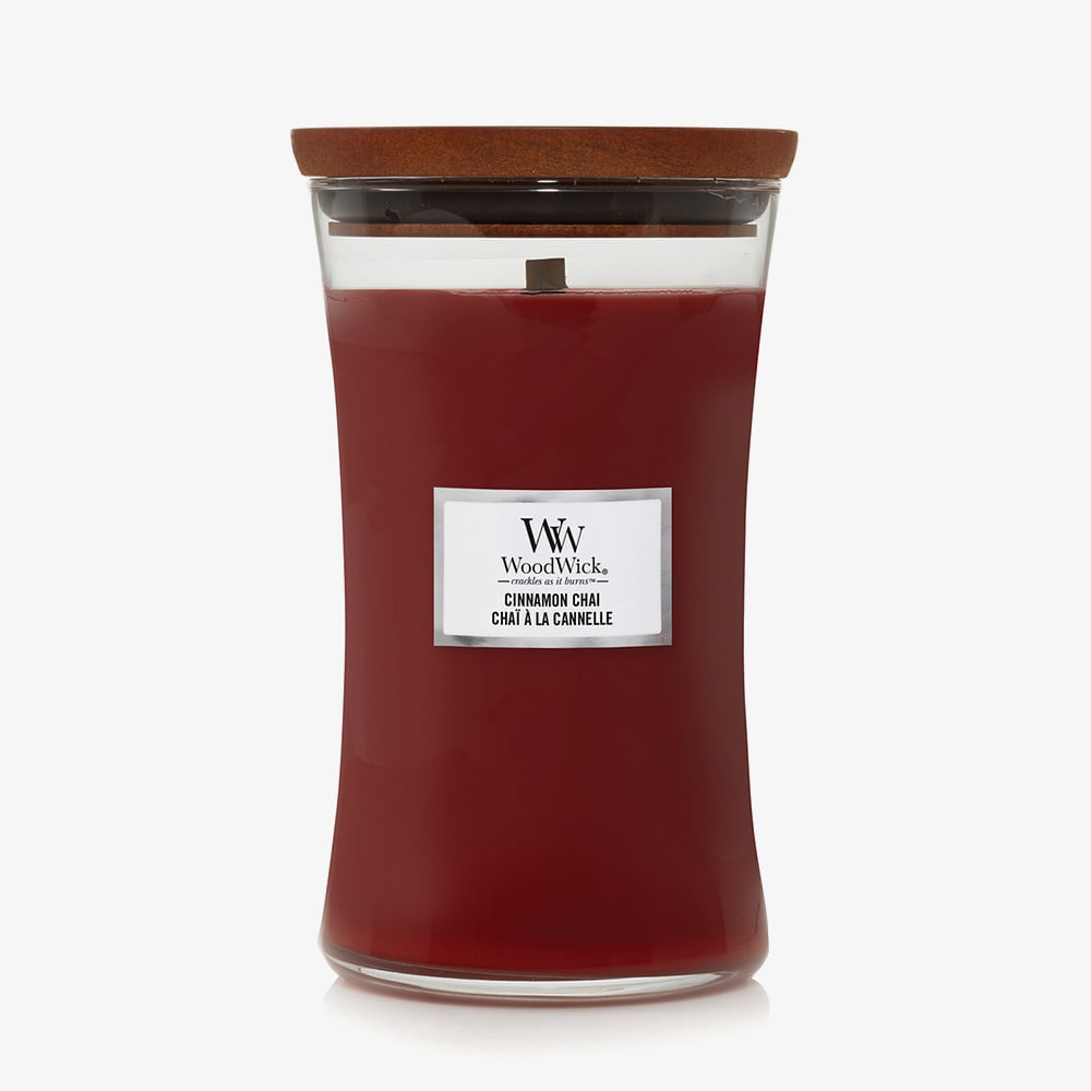 WoodWick Cinnamon Chai Large Hourglass Candle 93104E