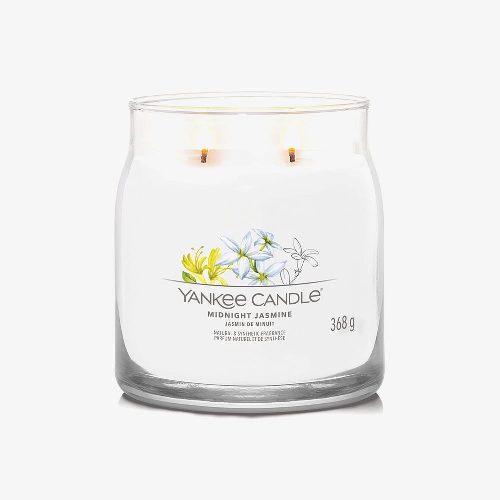 Yankee Candle Midnight Jasmine Signature Medium Jar Candle 1630666E
