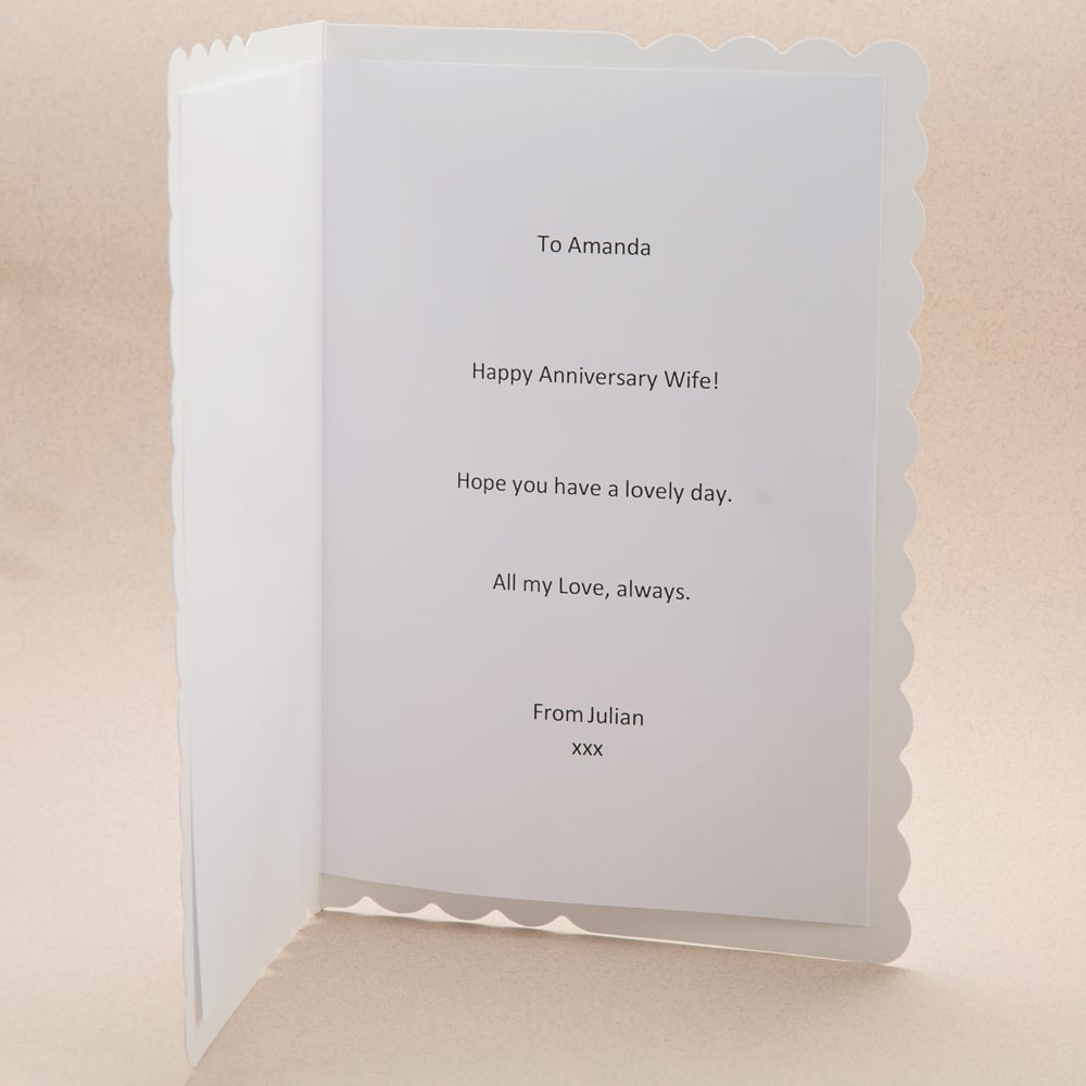 Anniversary Wife Card