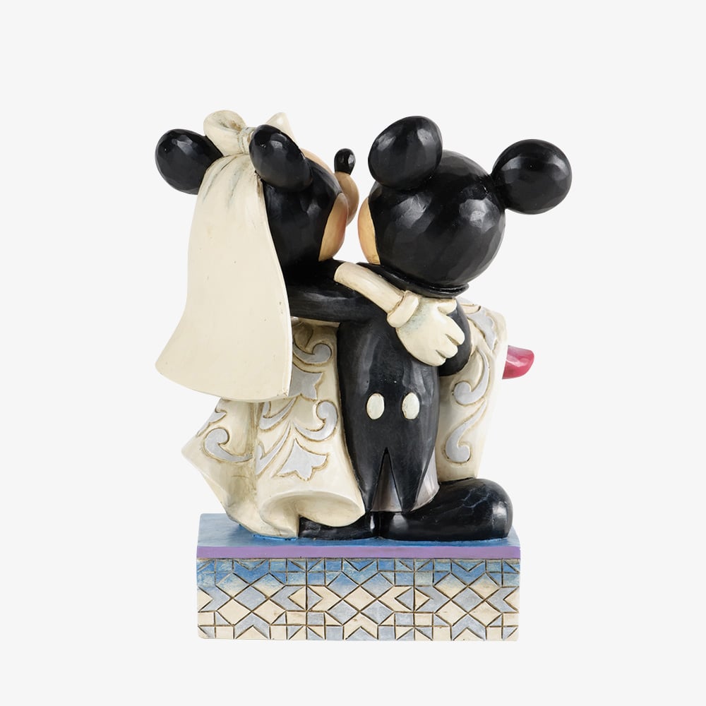 Disney Traditions Congratulations Mickey And Minnie Mouse Figurine 4033282