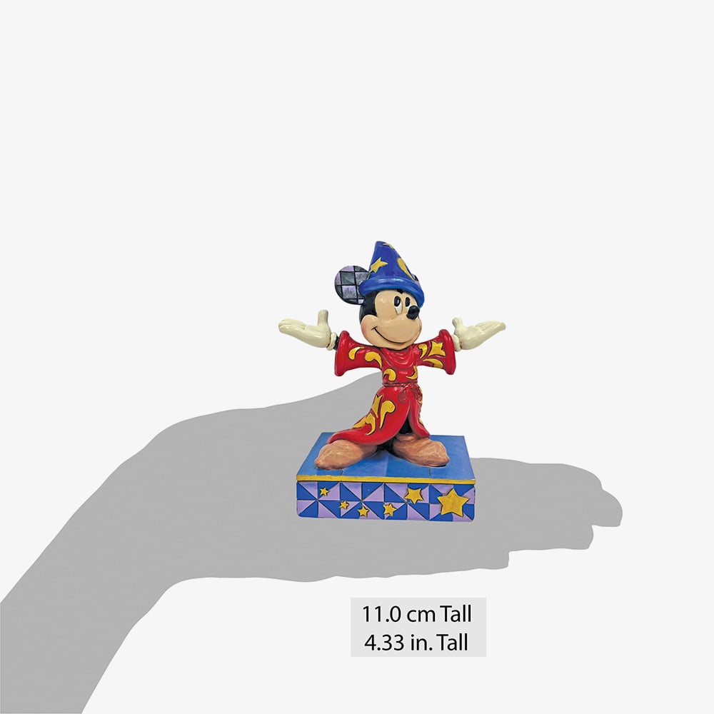 Disney Traditions Magical Moment Sorcerer Mickey Figurine 6016900