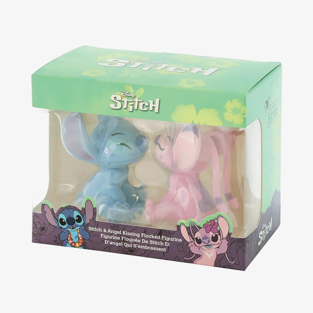 Grand Jester Studios Kissing Stitch And Angel Figurine 6013987
