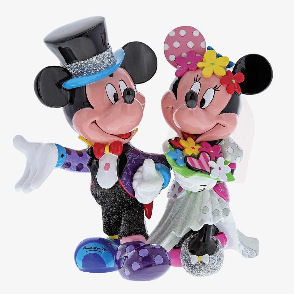 Disney Showcase Mickey And Minnie Mouse Wedding Figurine 4058179