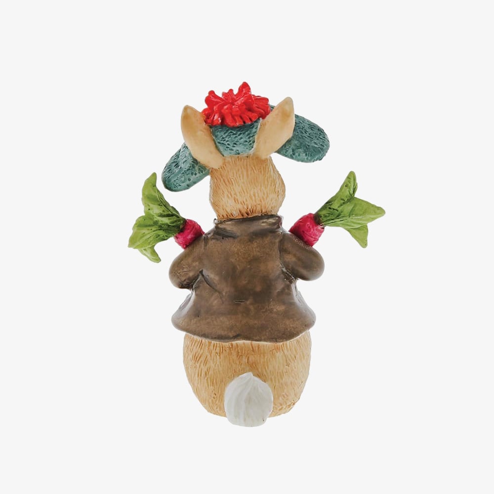 Peter Rabbit Benjamin Bunny Collecting Radishes Figurine A31857
