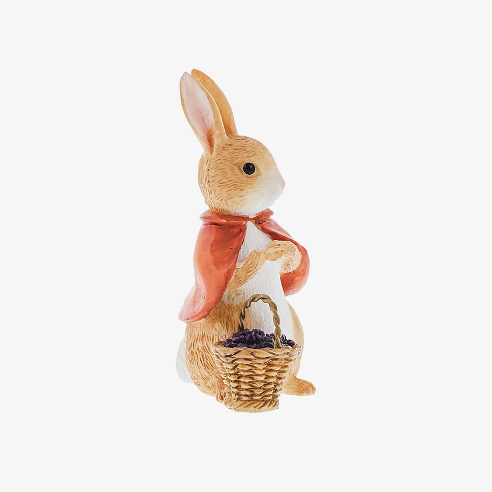 Peter Rabbit Flopsy With Basket Of Blackberries Figurine A31858