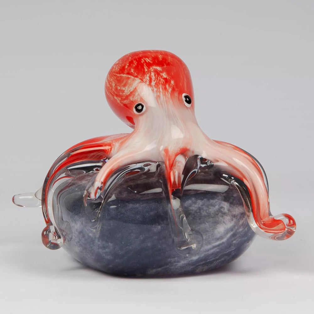 Sophia Objets D'Art Octopus Glass Figurine 60243