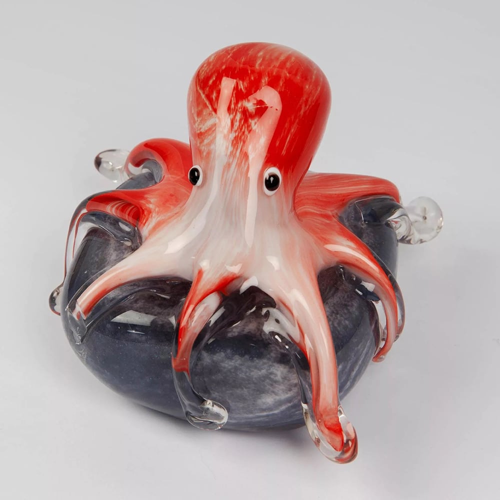 Sophia Objets D'Art Octopus Glass Figurine 60243