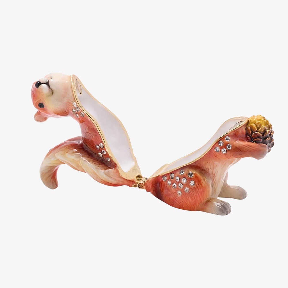 Treasured Trinkets Red Squirrel Trinket Box 15784