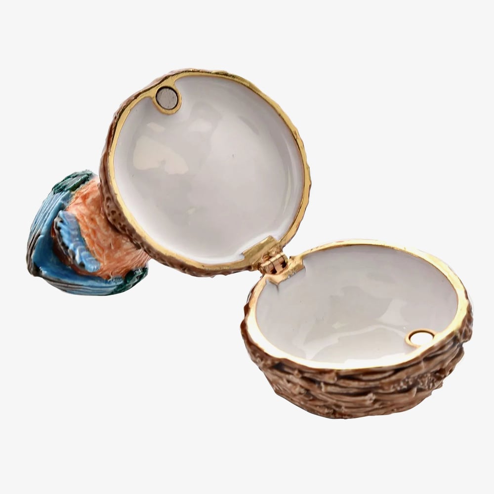 Treasured Trinkets Kingfisher Nest Trinket Box 15721