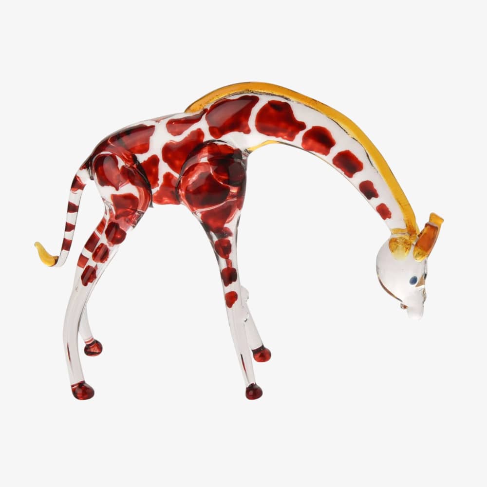 Miniature Glass Giraffe Figurine 69382