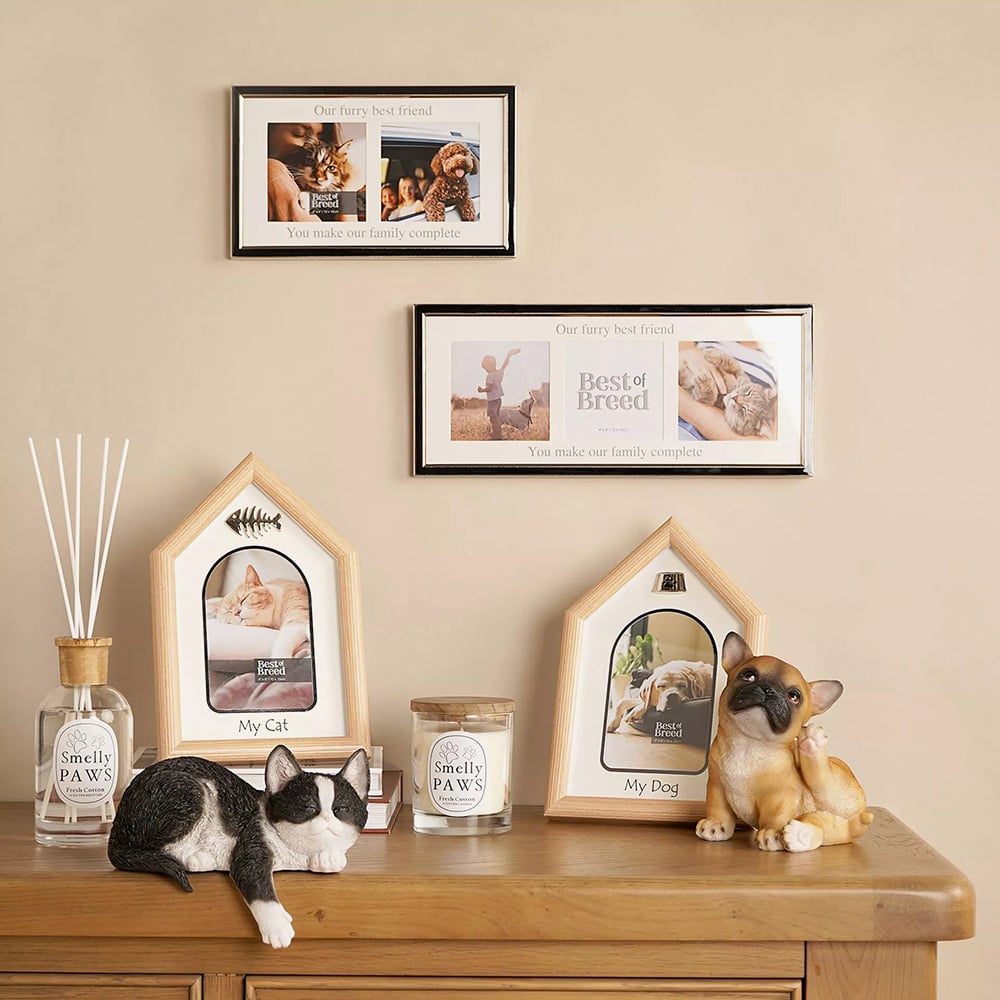 Best Of Breed Sleeping Cat Resin Figurine BB721