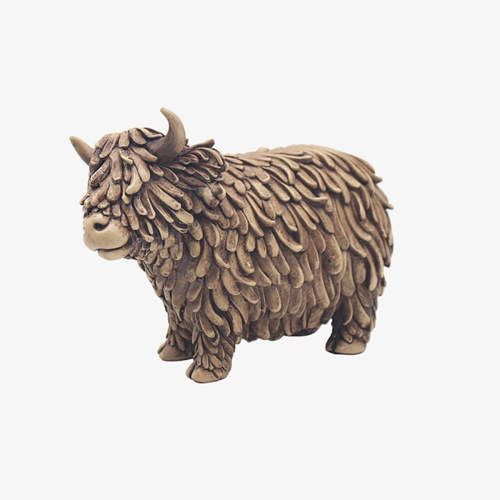Hughie Highland Cow Ornament LP72934A