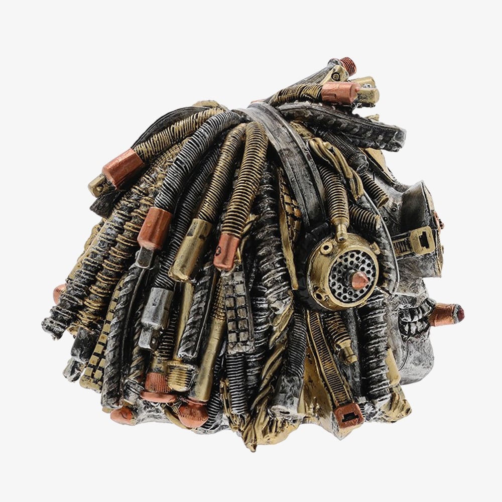 Steampunk Rasta Skull Ornament 351227