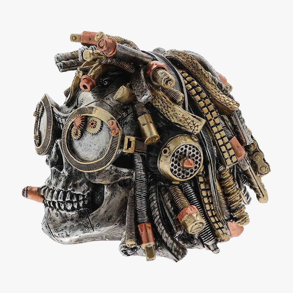 Steampunk Rasta Skull Ornament 351227