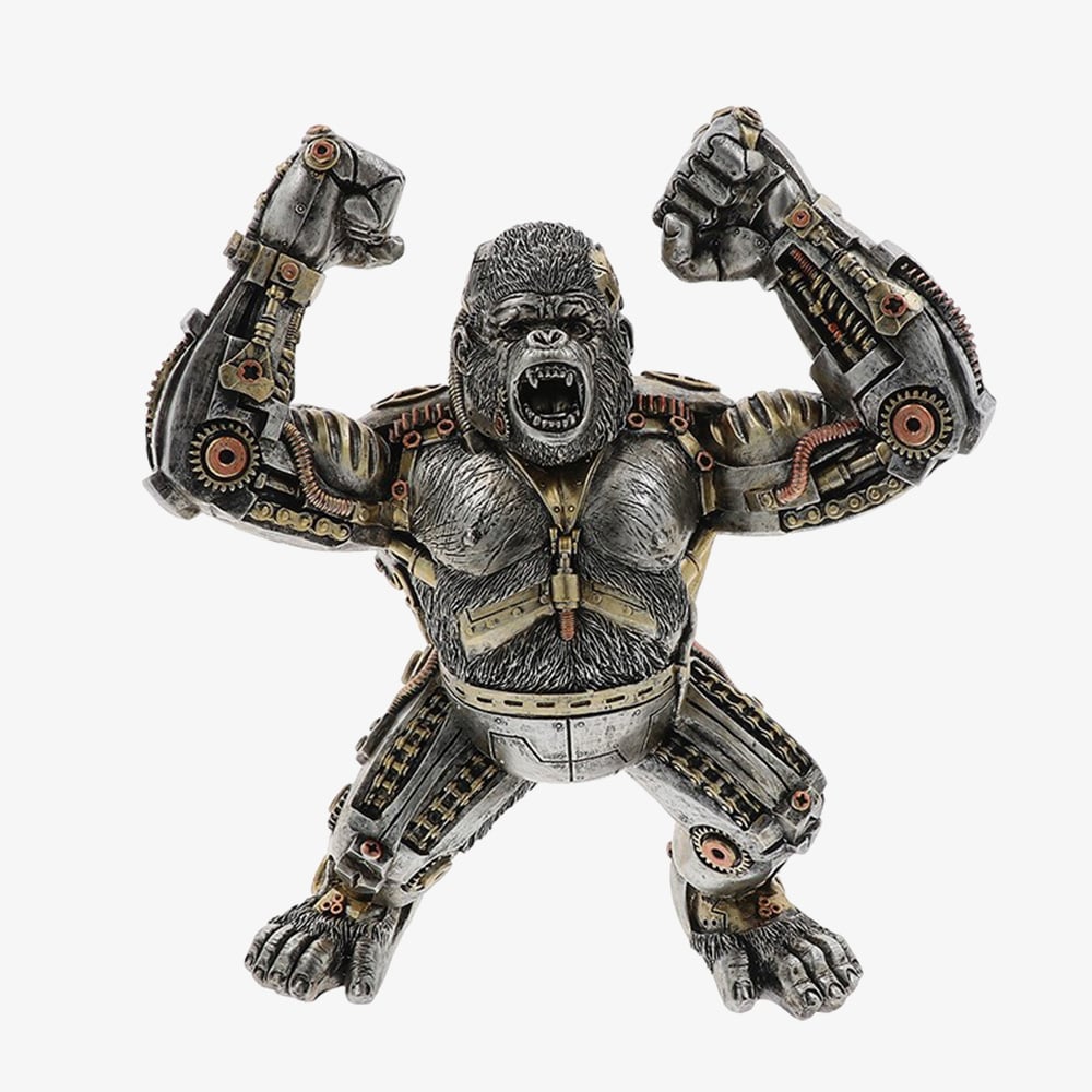 Steampunk Standing Gorilla Ornament 351229