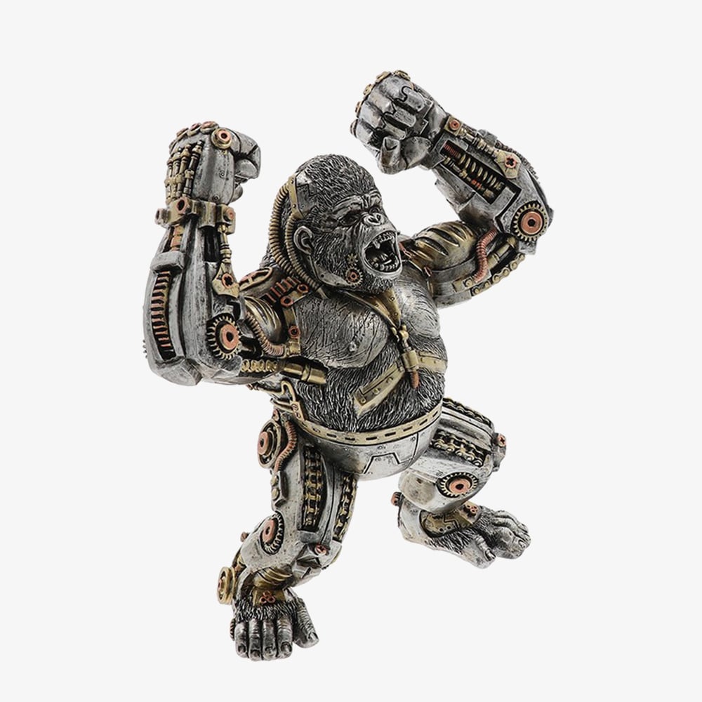 Steampunk Standing Gorilla Ornament 351229