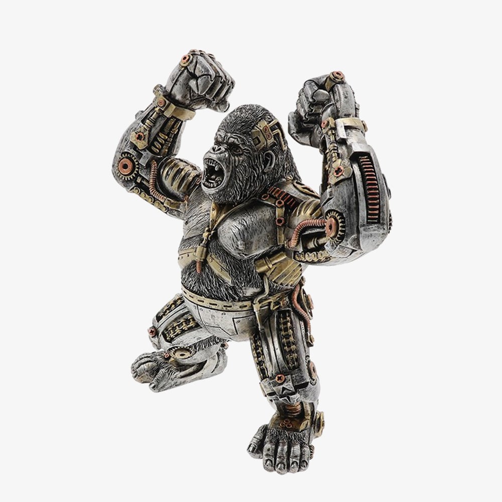 Steampunk Standing Gorilla Ornament 351229