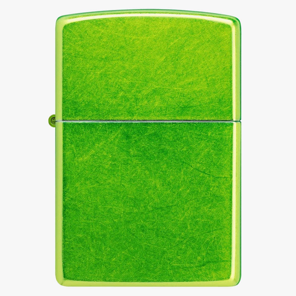 Zippo Classic Lurid Green Lighter 24513