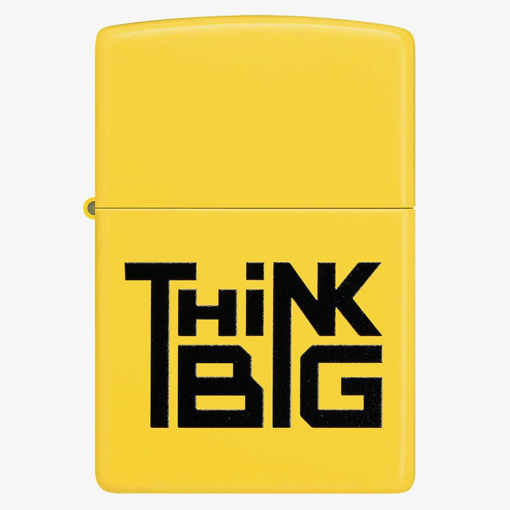 Zippo Sunflower Yellow Think Big Lighter 46376