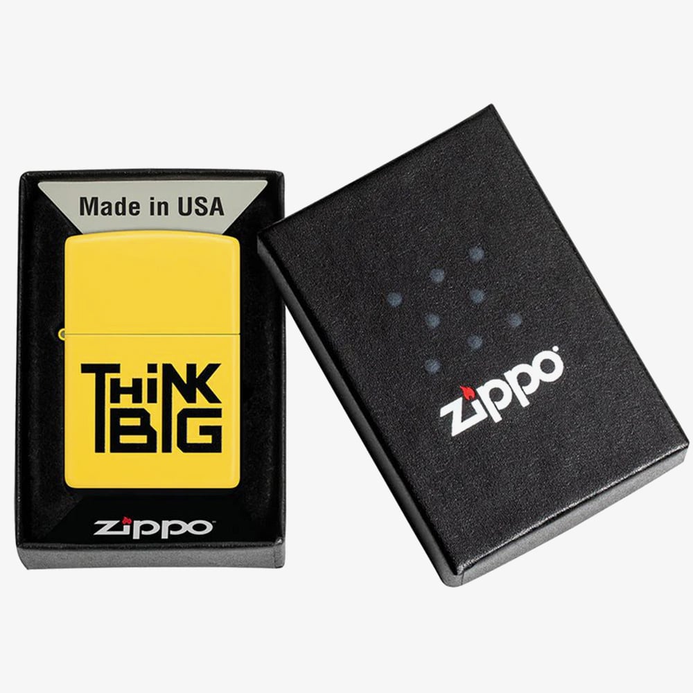 Zippo Sunflower Yellow Think Big Lighter 46376