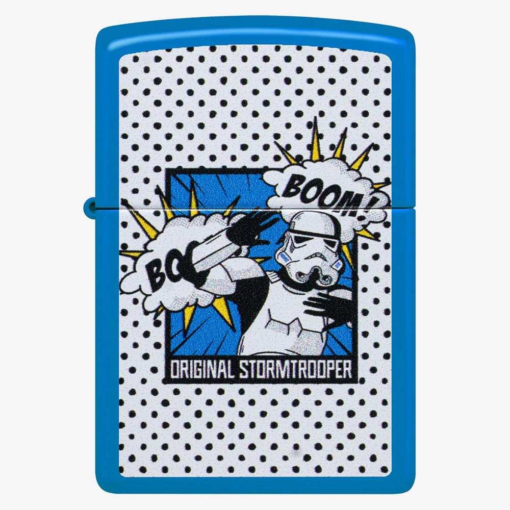 Zippo Original Stormtrooper Boom Blue Matte Lighter 48628-125175