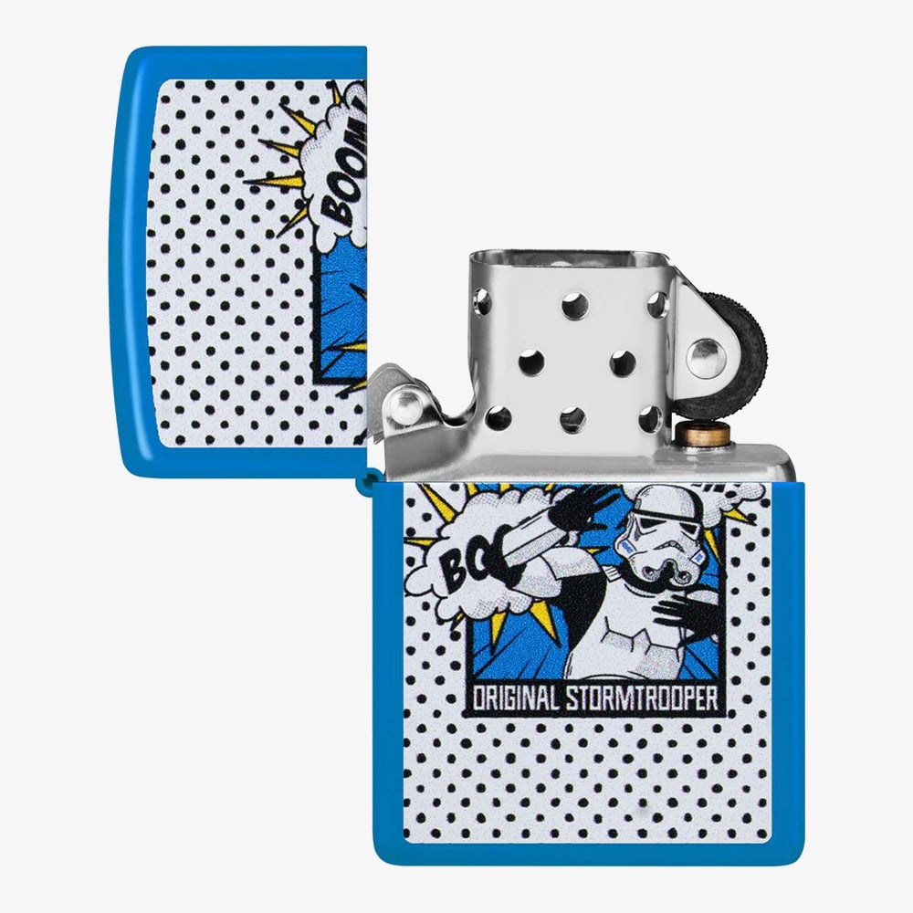 Zippo Original Stormtrooper Boom Blue Matte Lighter 48628-125175