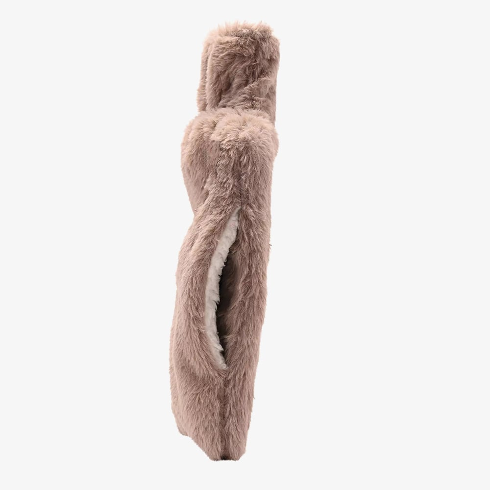 Sophia Faux Fur Taupe 1.7L Hot Water Bottle SP3660