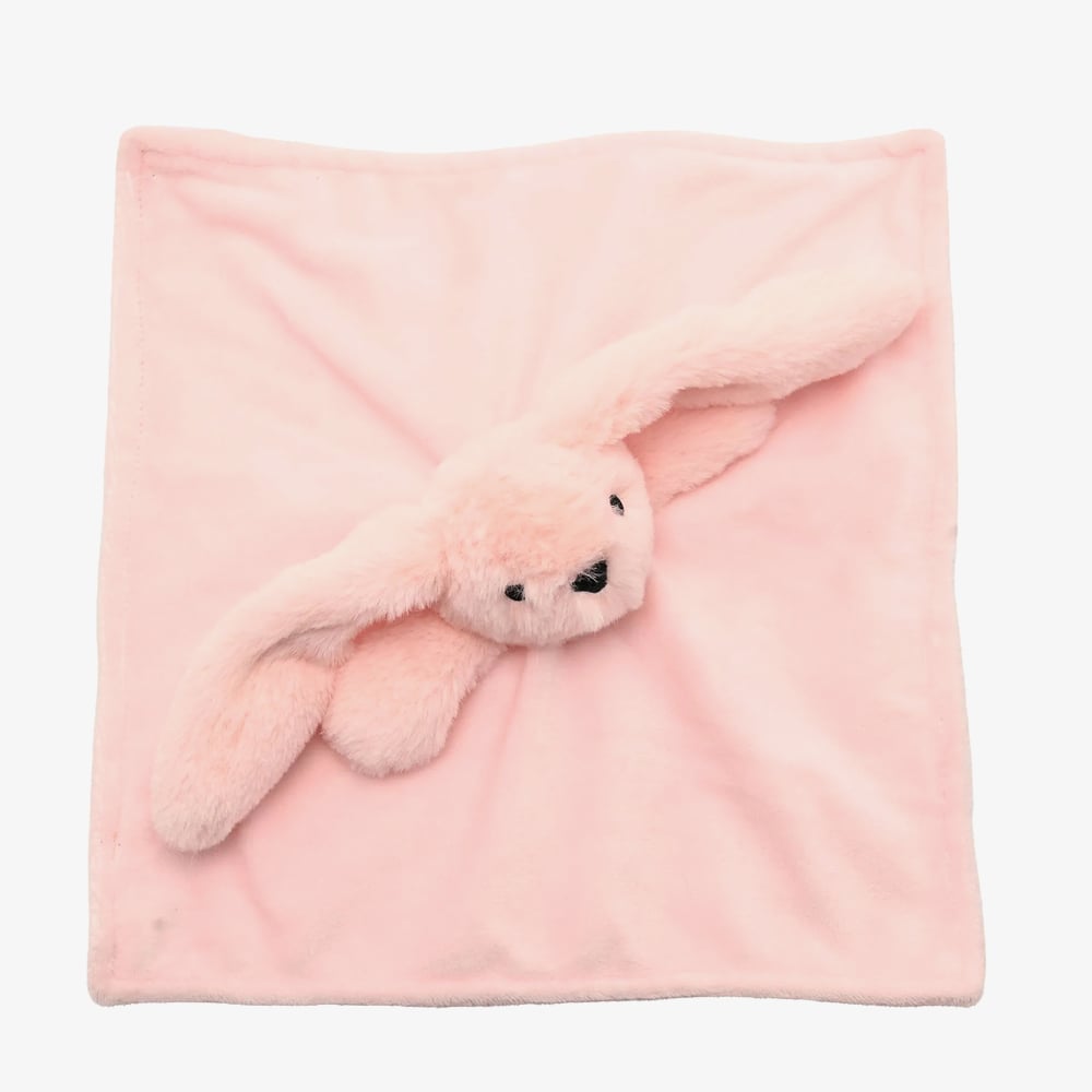 Katie The Plush Pink Bunny Baby Comforter SOF232