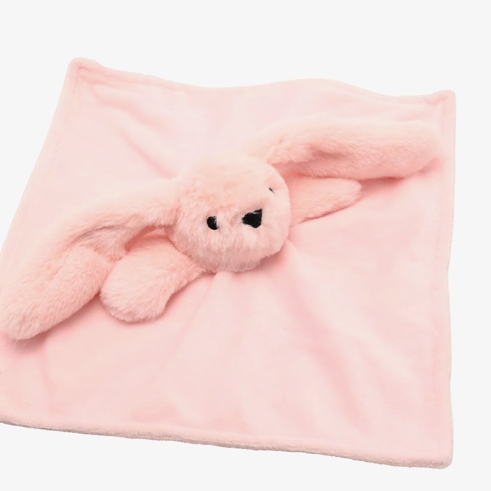 Katie The Plush Pink Bunny Baby Comforter SOF232