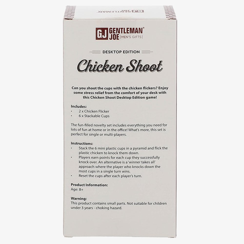 Gentleman Joe Chicken Shoot Desk Game 361600