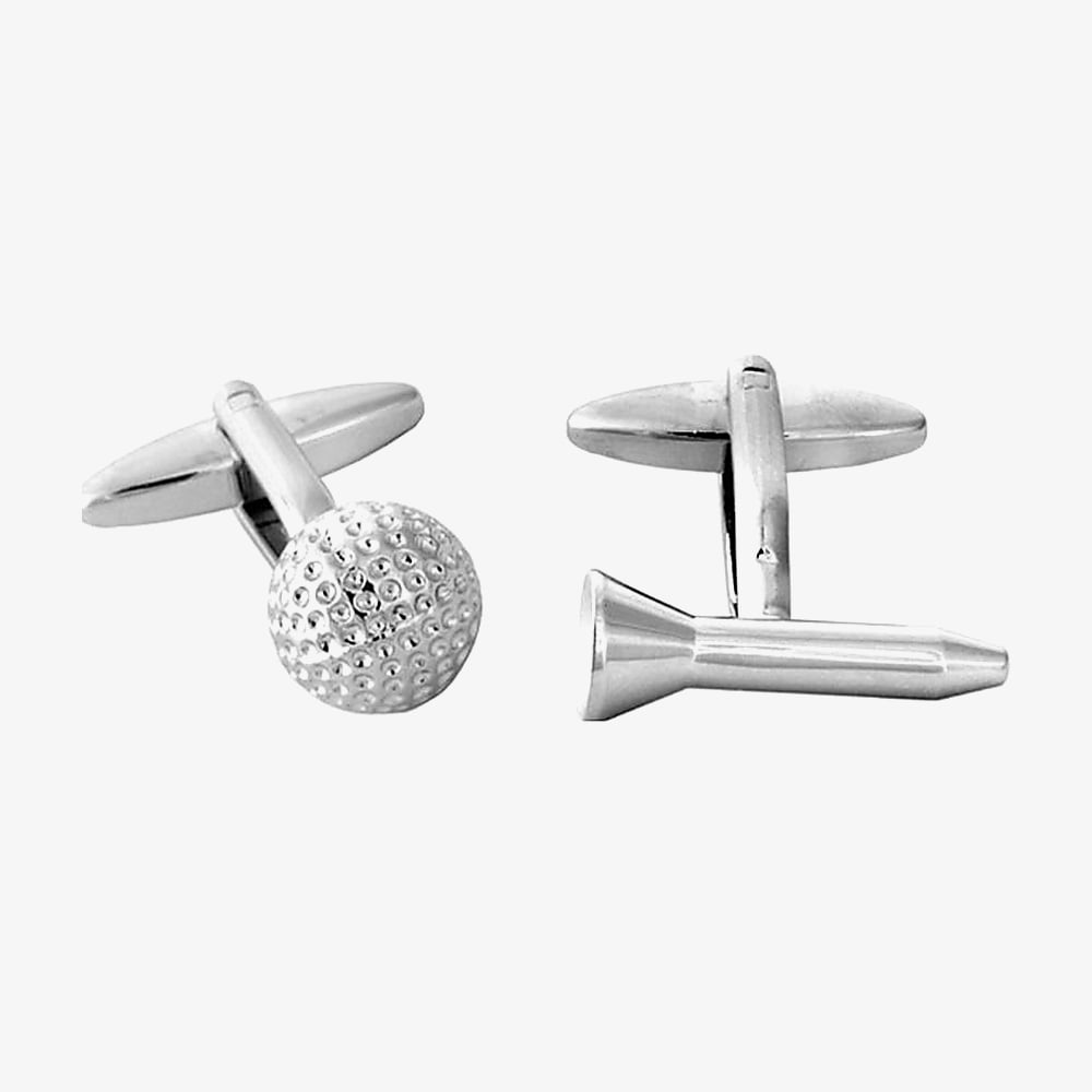 Golf Ball And Tee Cufflinks 90-1013