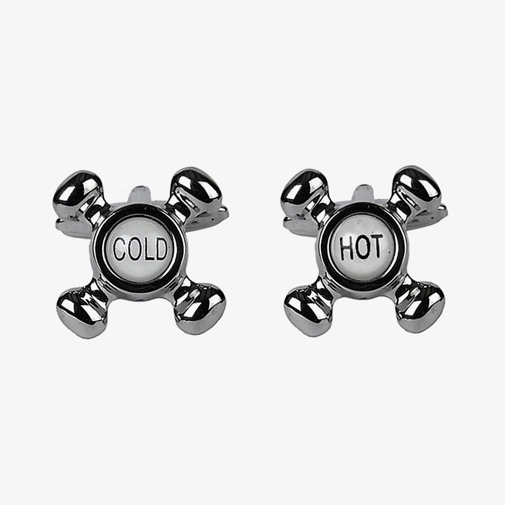 Hot And Cold Taps Cufflinks 90-4061