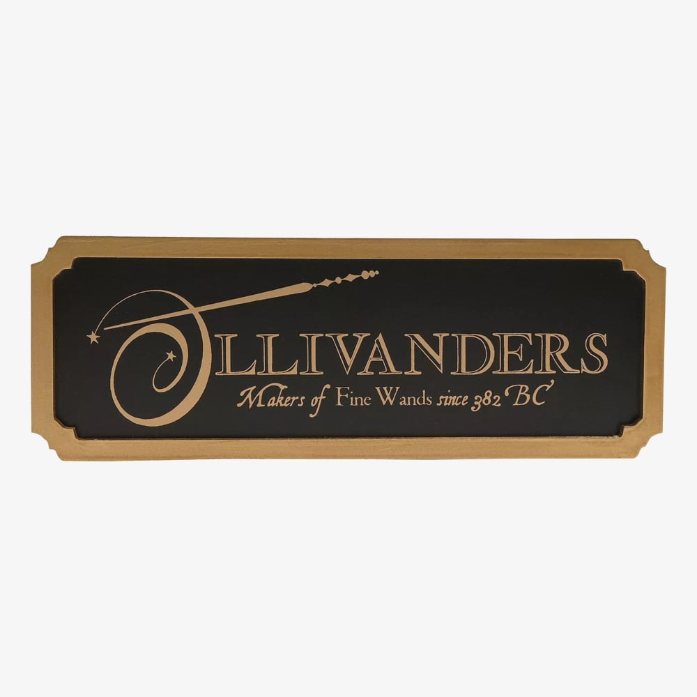 Warner Bros Harry Potter Alumni Ollivanders Shop Sign WB246