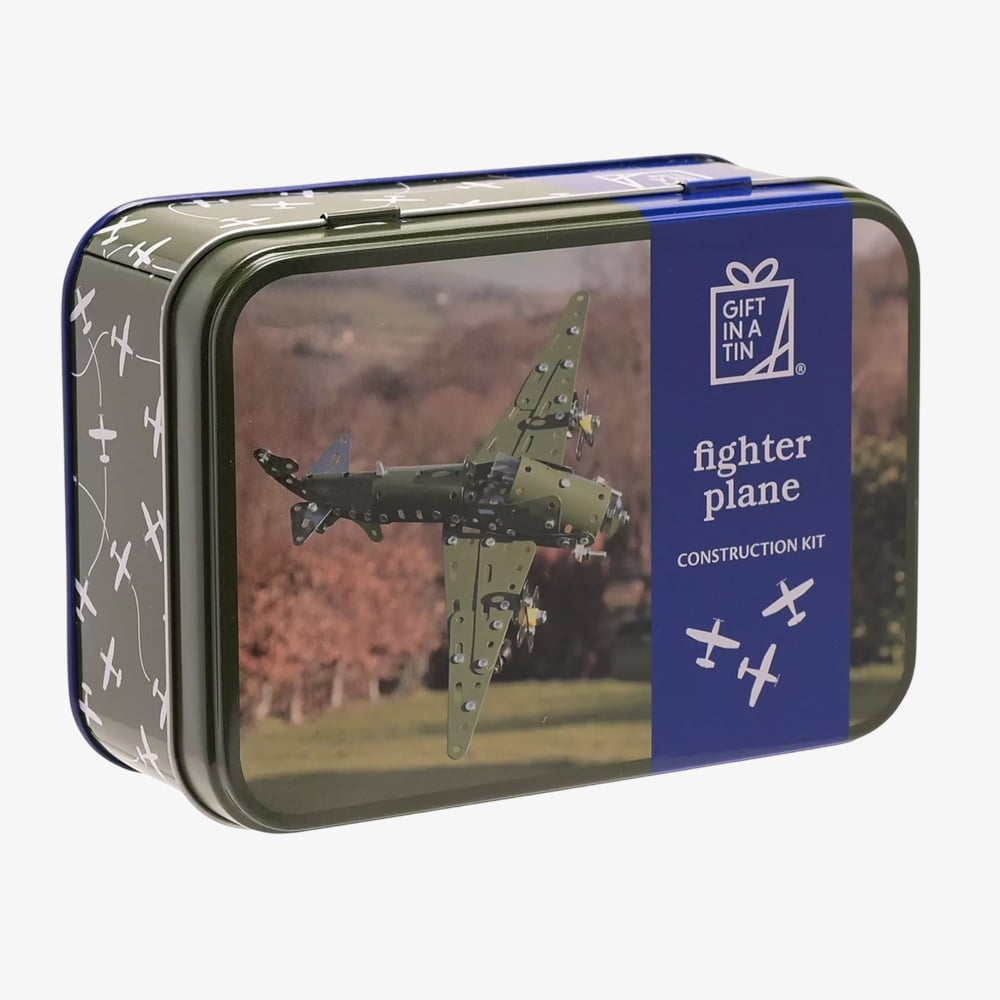 Gift In A Tin Fighterplane Construction Kit 101317