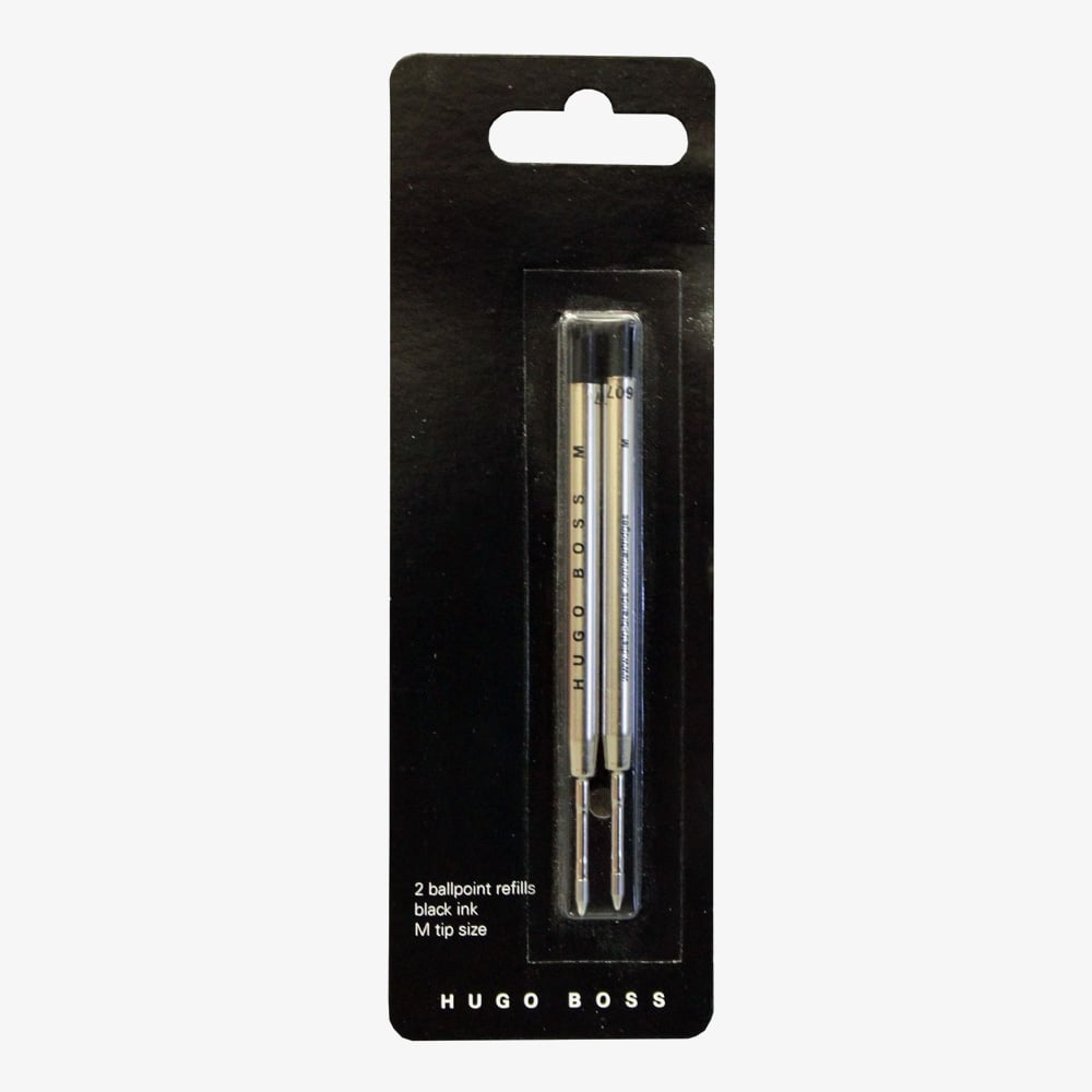 BOSS Black Twin Pack Ballpoint Refill HPR641NM