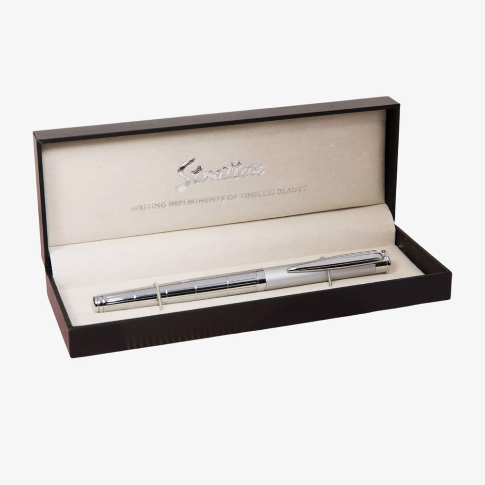 Stratton Two Tone Chrome Rollerball Pen ST1024