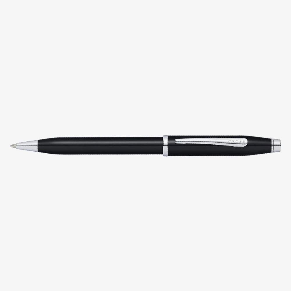 Cross Century II Black Lacquer Ballpoint Pen AT0082WG-157